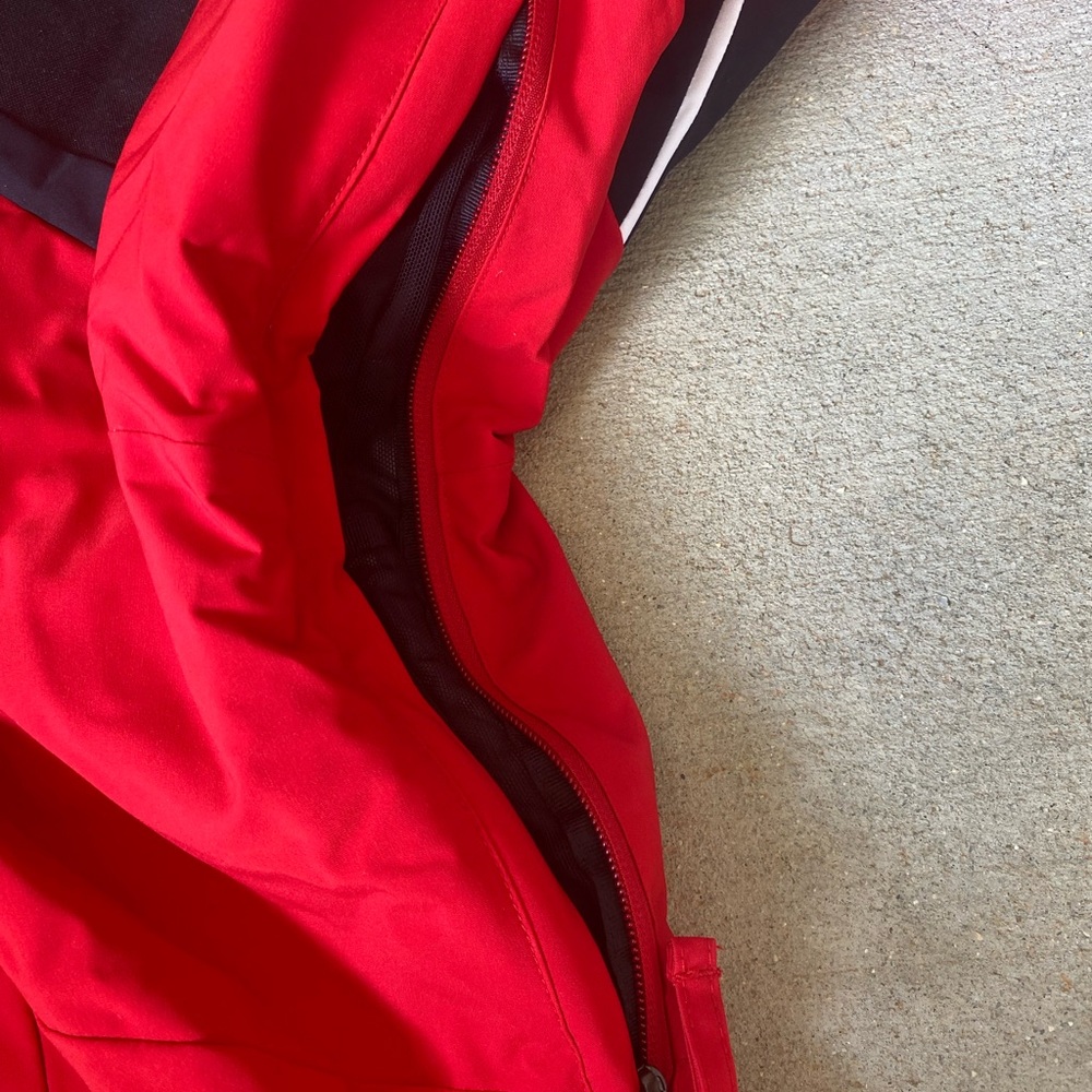 Obermeyer Foundation Snow Insulated Red/Black Skiing-Jacket Men’s Large NWOT - Picture 8 of 16